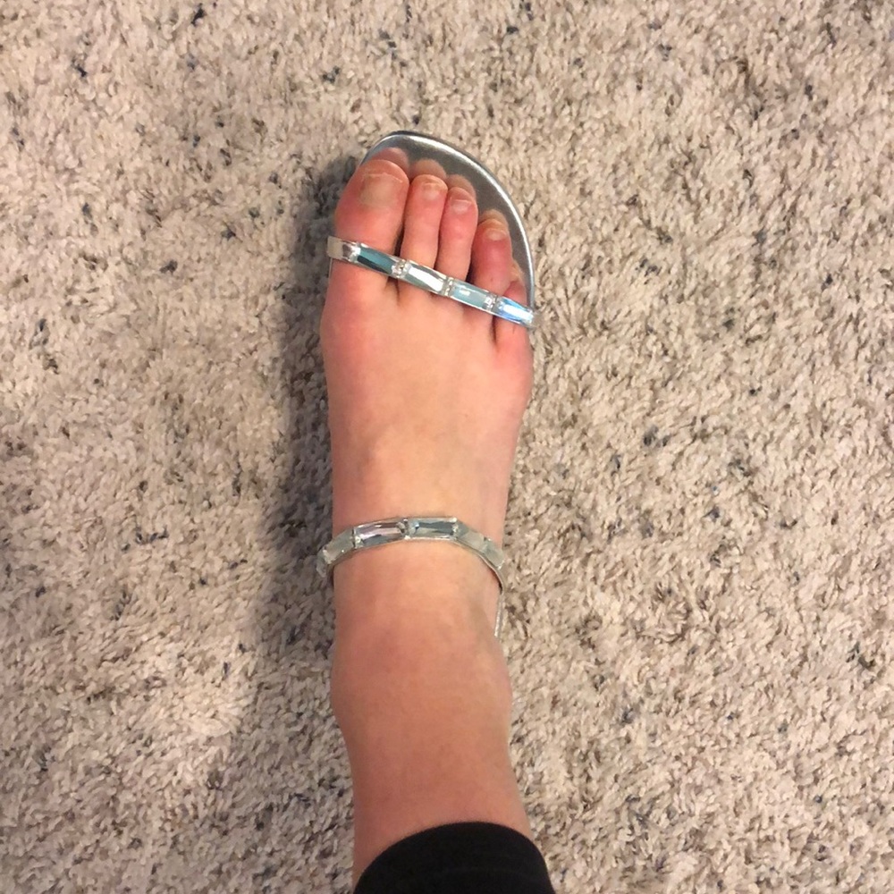 Silver Sandals - Picture 2 of 5